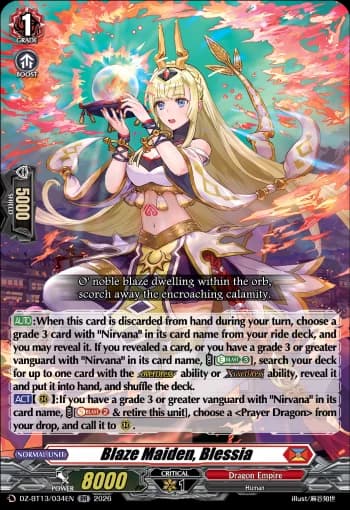 Blaze Maiden, Blessia