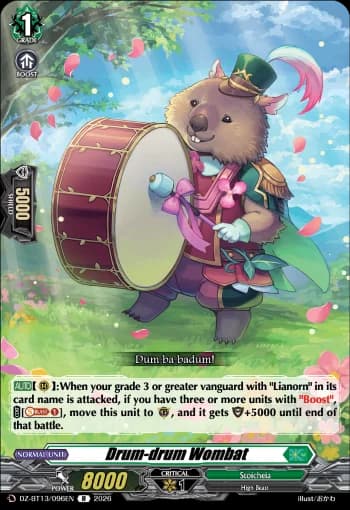 Drum-drum Wombat