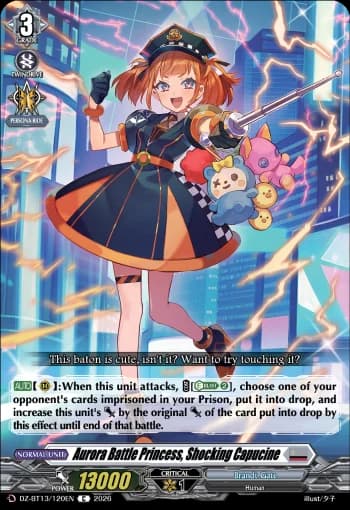Aurora Battle Princess, Shocking Capucine