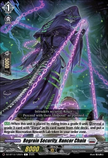 Regrain Security, Rancor Chain