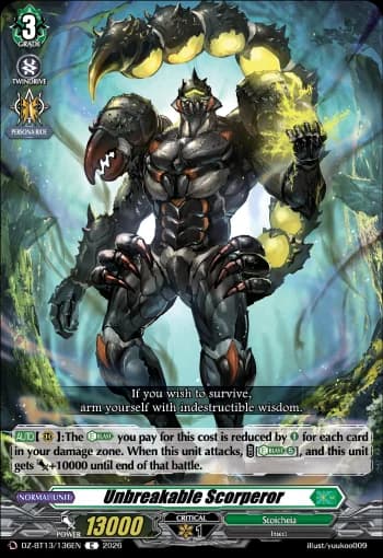Unbreakable Scorperor