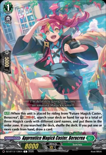 Apprentice Magick Caster, Berucrea