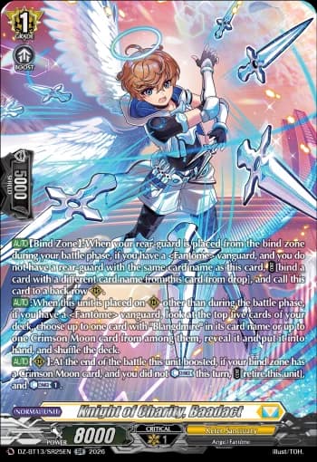 Knight of Charity, Baadact