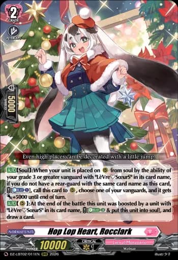 Hop Lop Heart, Rocclark