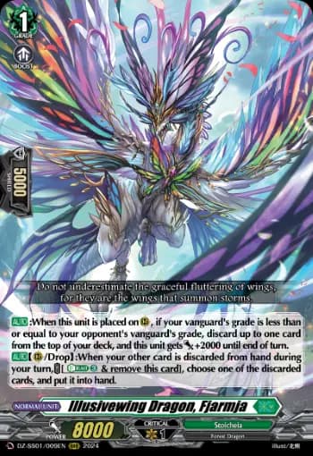 Illusivewing Dragon, Fjarmja