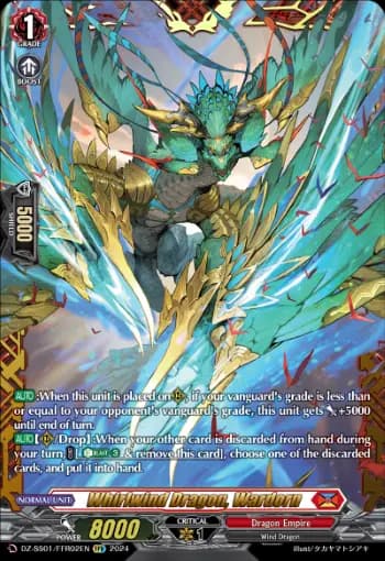 Whirlwind Dragon, Wardorn