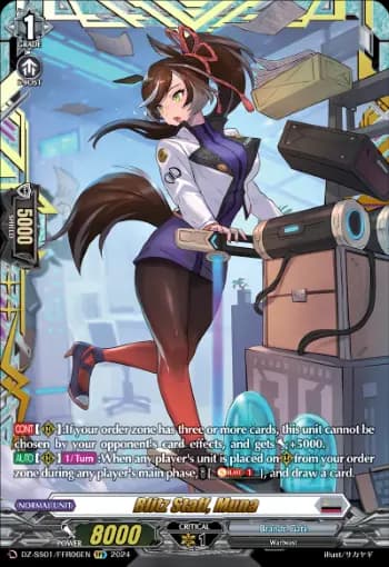 Blitz Staff, Muna