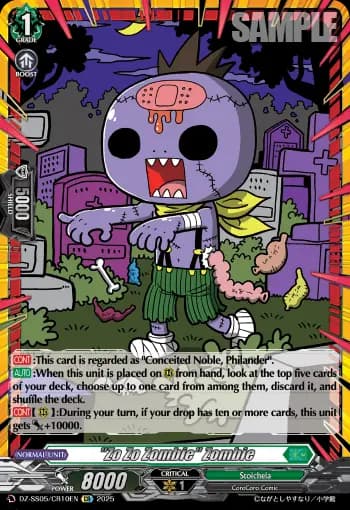 "Zo Zo Zombie" Zombie