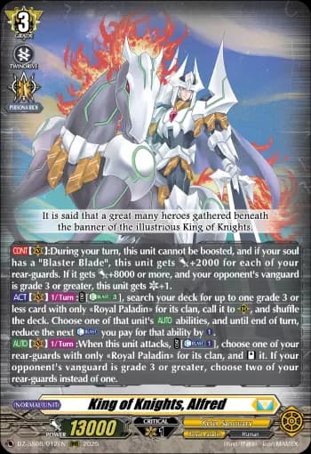 King of Knights, Alfred