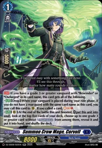 Summon Crow Mage, Corvoll
