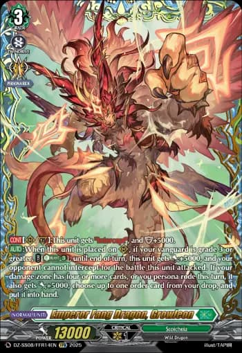 Emperor Fang Dragon, Growleon