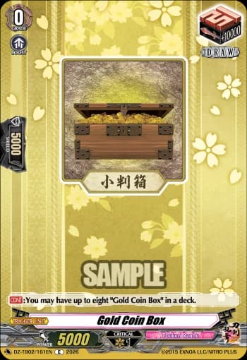 Gold Coin Box