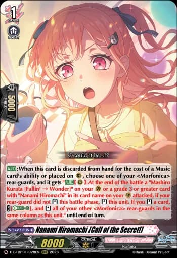 Nanami Hiromachi [Call of the Secret!]