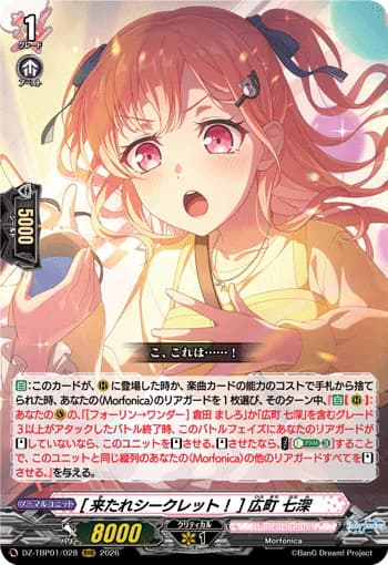 Nanami Hiromachi [Call of the Secret!]