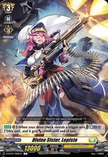 Divine Sister, Lepisto