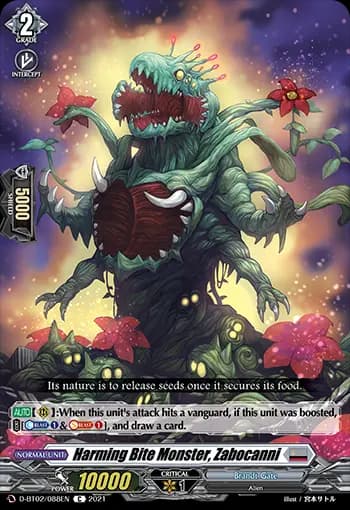 Harming Bite Monster, Zabocanni