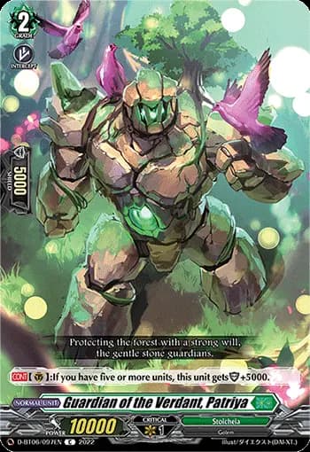Guardian of the Verdant, Patriya