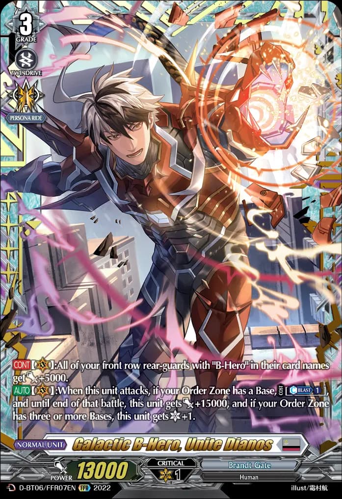 Galactic B-Hero, Unite Dianos