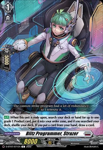 Blitz Programmer, Strazer