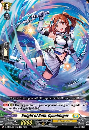 Knight of Gale, Cyneblugar