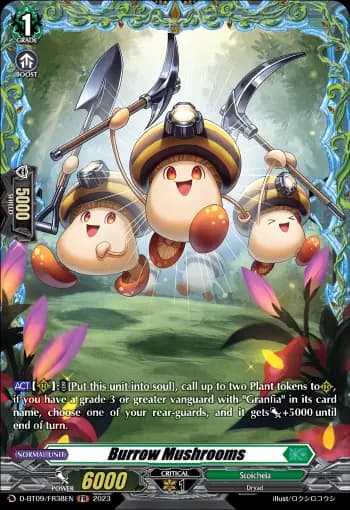 Burrow Mushrooms
