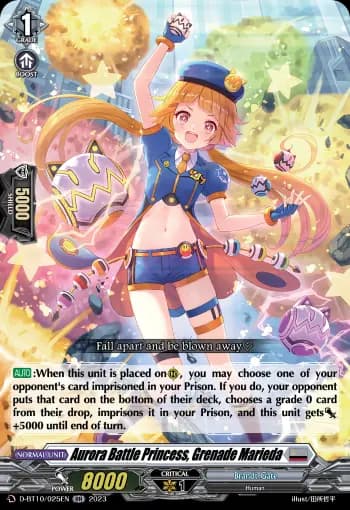 Aurora Battle Princess, Grenade Marieda