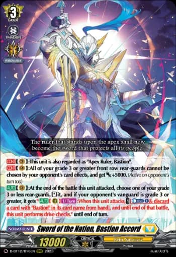 Sword of the Nation, Bastion Accord