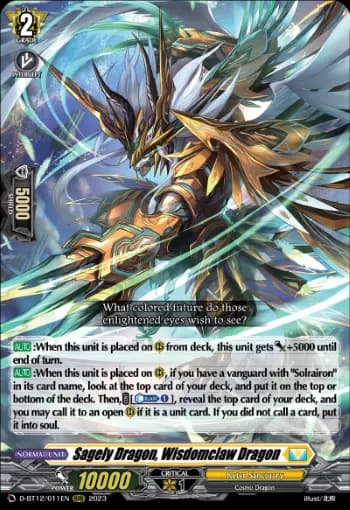 Sagely Dragon, Wisdomclaw Dragon