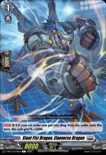 Stout Fist Dragon, Elanverse Dragon