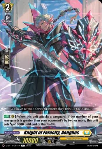 Knight of Ferocity, Aenghus