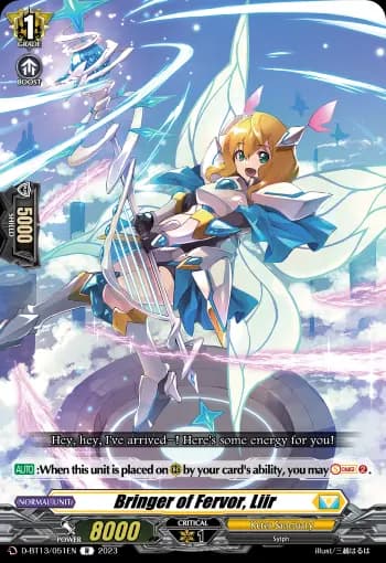 Bringer of Fervor, Liir