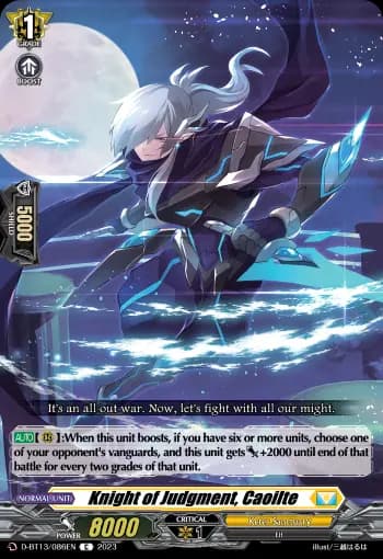 Knight of Judgment, Caoilte