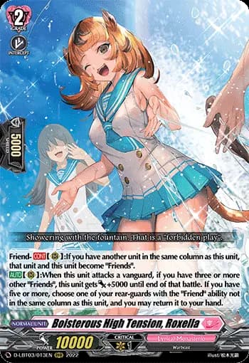 Boisterous High Tension, Roxella