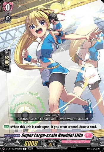 Super Large-scale Newbie! Lilfa