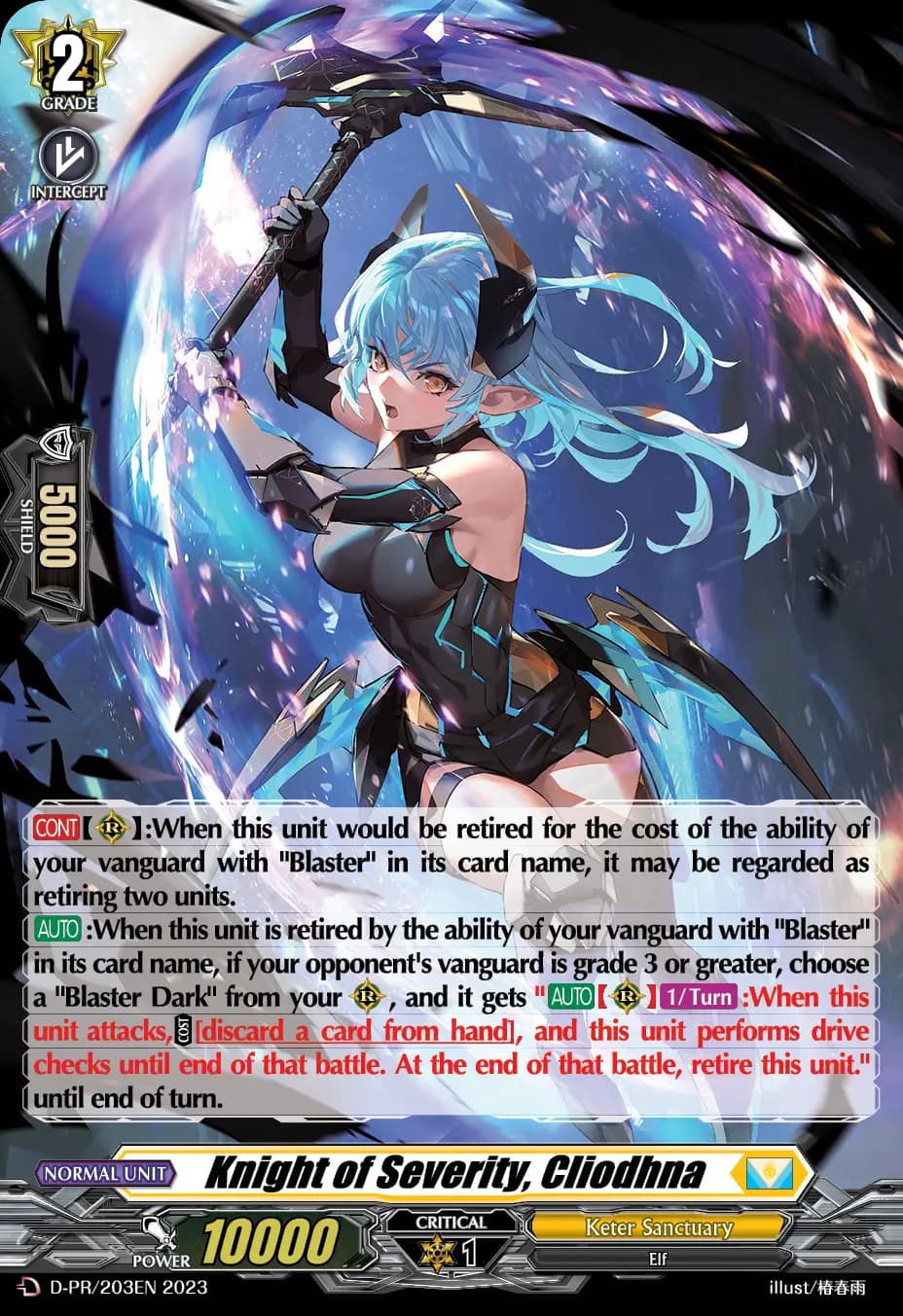 Knight of Severity, Cliodhna