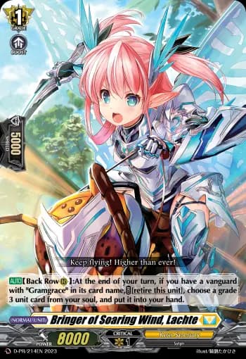 Bringer of Soaring Wind, Lachte