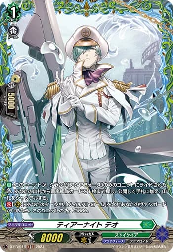 Tear Knight, Theo