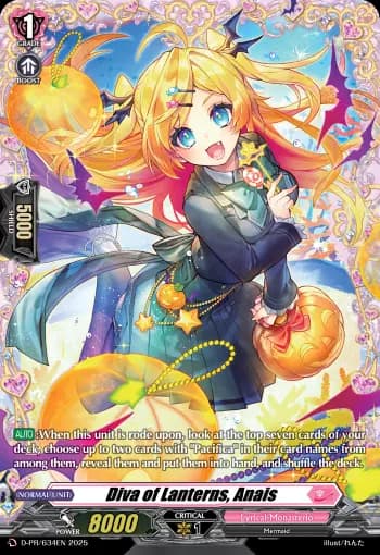 Diva of Lanterns, Anais