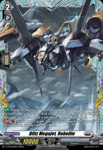 Blitz Megajet, Rebellio