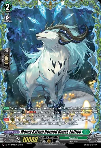 Mercy Sylvan Horned Beast, Lattice
