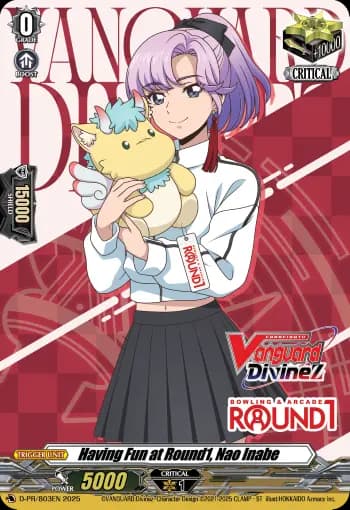 Having Fun at Round1, Nao Inabe