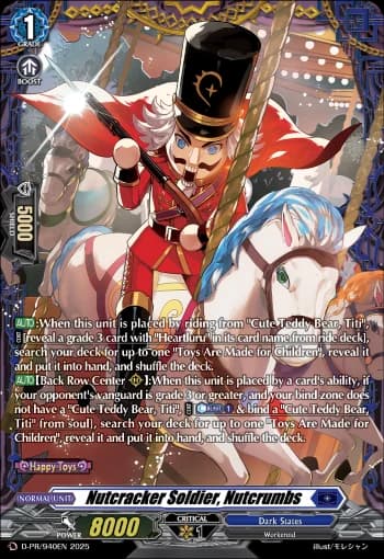 Nutcracker Soldier, Nutcrumbs