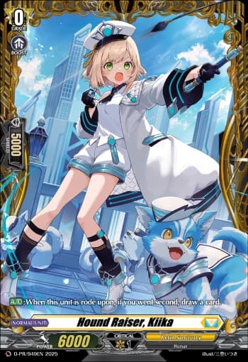 Hound Raiser, Kiika