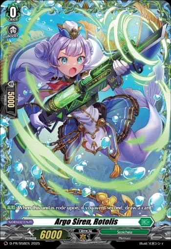 Argo Siren, Rotolis