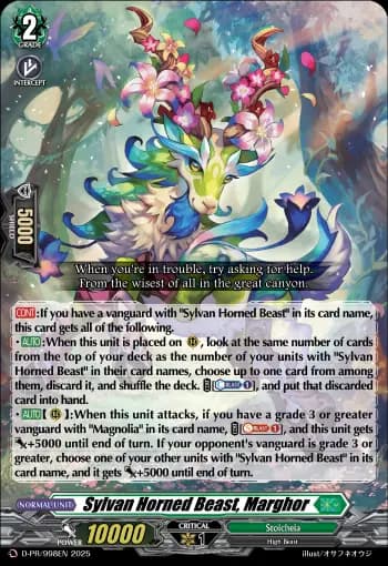 Sylvan Horned Beast, Marghor