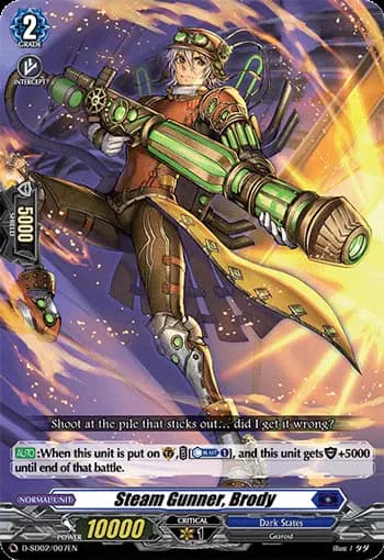 Steam Gunner, Brody