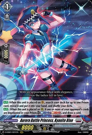 Aurora Battle Princess, Kyanite Blue