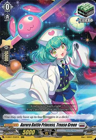 Aurora Battle Princess, Treuse Green