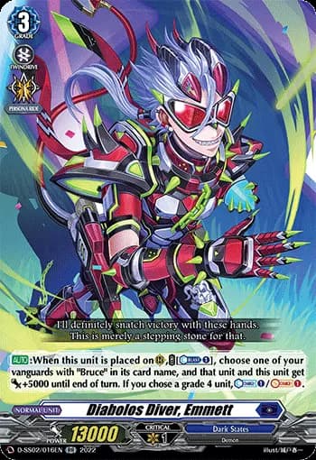 Diabolos Diver, Emmett