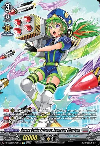 Aurora Battle Princess, Launcher Charleen